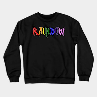 rainbow Crewneck Sweatshirt